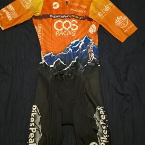 Pactimo Men's COS Racing Aero Flyte Suit short sleeve Size L